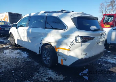 2024 Toyota Sienna Le from USA, damaged, VIN 5TDBSKFC9RS120583